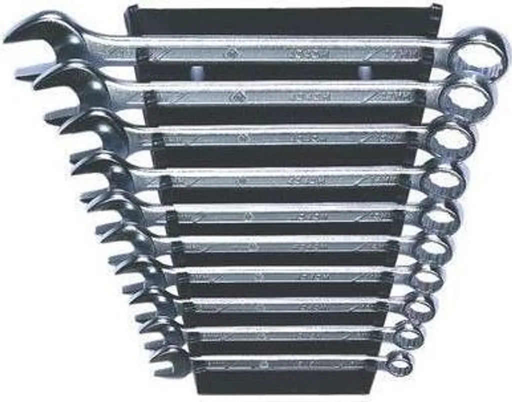 Coffret de Clés Mixtes à Cliquet Métriques T4343M/10ST pour Atelier DIY