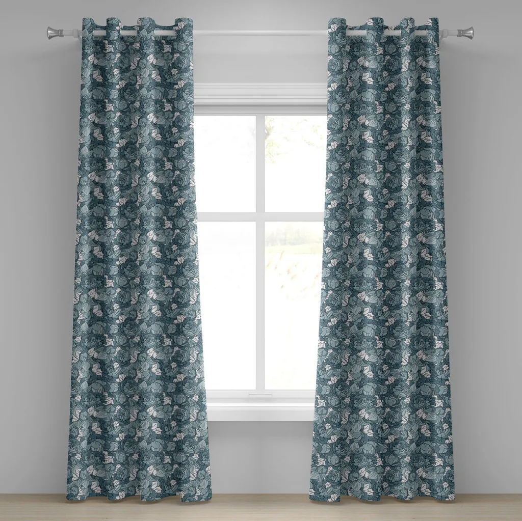 Tende ABAKUHAUS 280x175 cm Tema Fiori e Natura Nostalgica