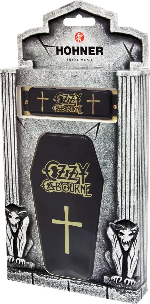 Harmonica Diatonique Hohner Ozzy Osbourne en Do majeur pour Blues Rock
