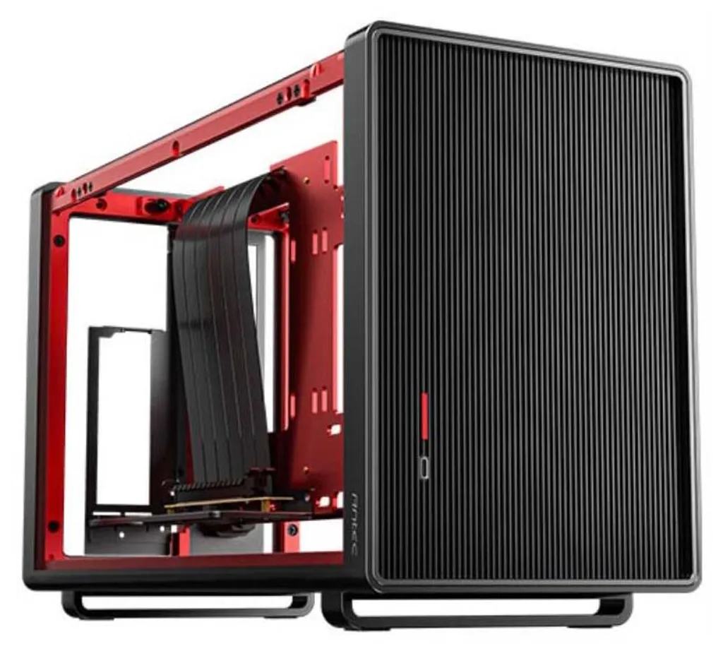 Antec Performance 1M Boîtier PC Mini-ITX Noir : Silence et Gain de Place - 6