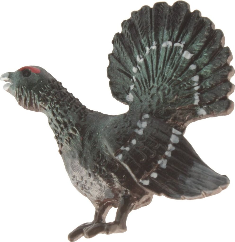 Hutanstecker Auerhahn von Hut-Breiter in grau