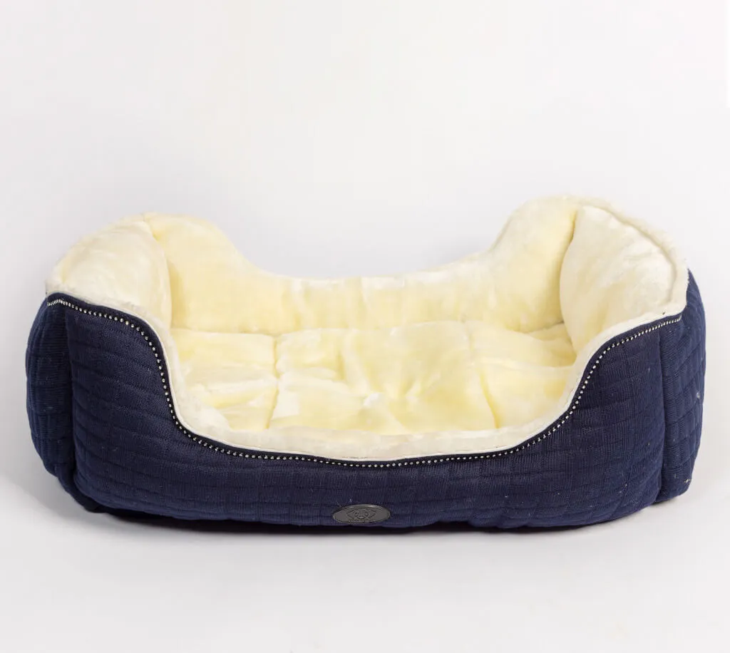 HV Polo Lit pour chien Franka Navy HW 2022 - Panier de Luxe Taille Unique