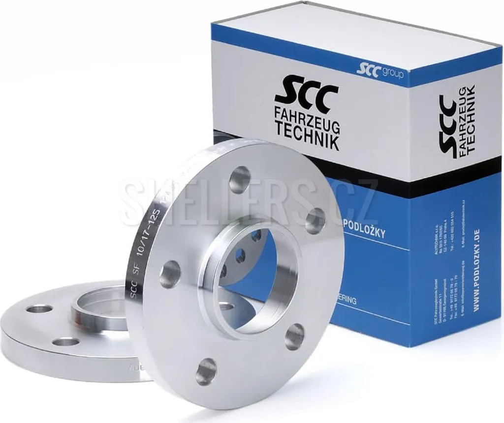SCC 15mm Distanziali Ruota 5/120 64.1mm - Set Professionale 12534