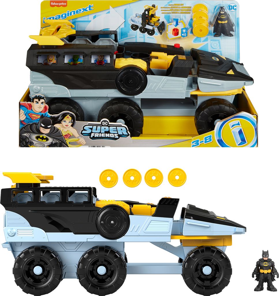 Imaginext DC Super Friends Mega Bat-Transformer Immagine del prodotto 