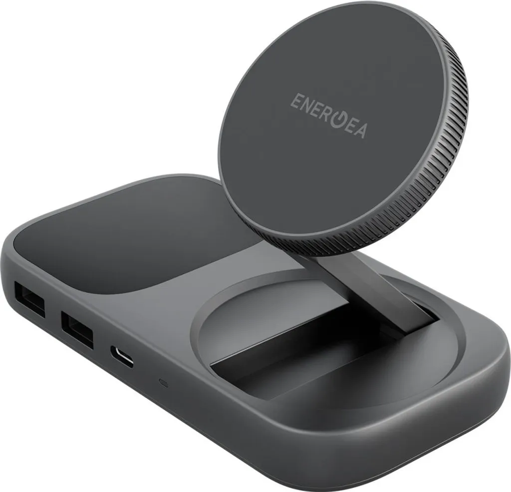 Station de travail Energea USB-C WiDock Plus Qi2 pour Télétravail 7-en-1
