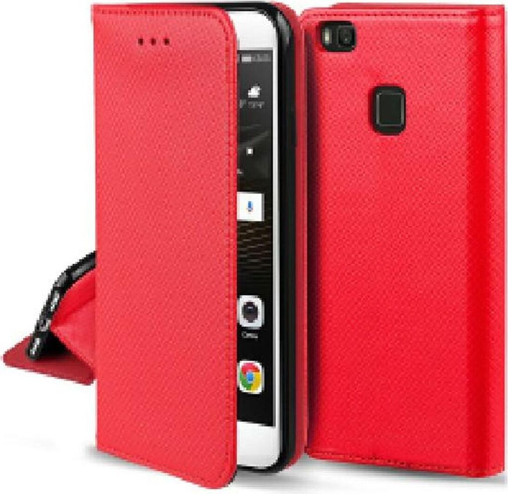 Handyhülle Schutztasche 360 Grad Cover Case Wallet Etuis Samsung Apple Huawei, Für Handy:Xiaomi Mi 10T Pro 5G, Farbe:Rot
