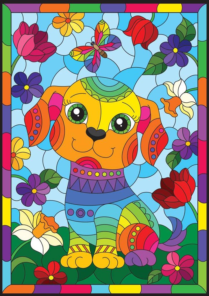 Yazz Puzzle Cute Puppy - 1000 Teile Legespiel Multicolor