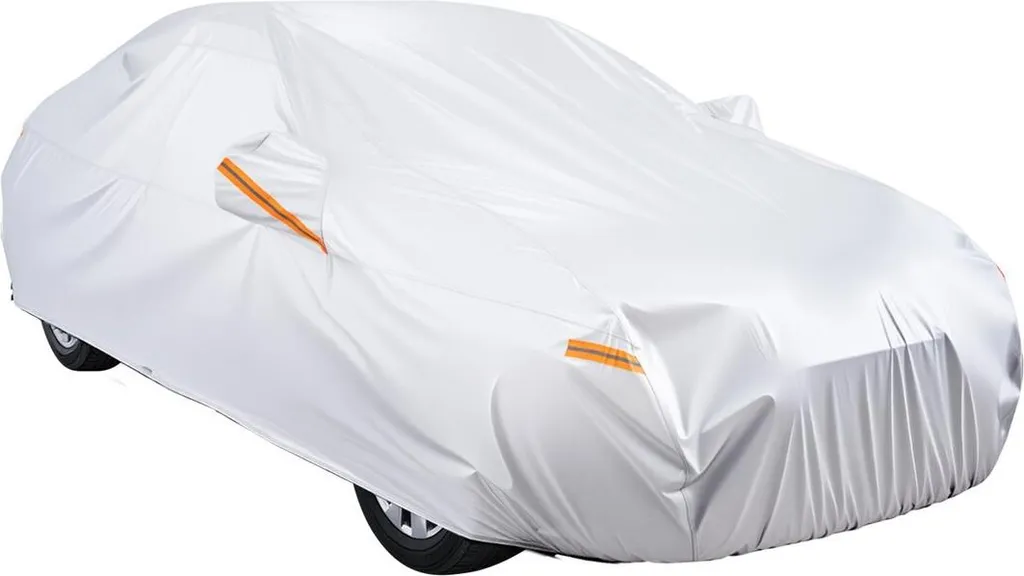 Housse de voiture imperméable pour berlines moyennes - Protection Argent