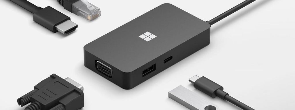 Microsoft USB-C Travel Hub - Dockingstation - USB-C Produktbild 