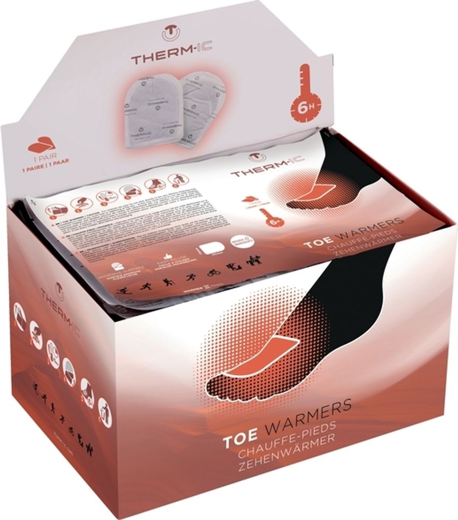 THERM-IC TOEWARMER (20pairs) NO COLOUR One Size Produktbild 