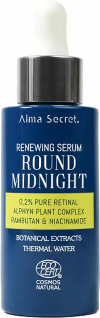 Alma secret ROUND MIDNIGHT Serum mit reinem Retinal 0,2% 30 ml