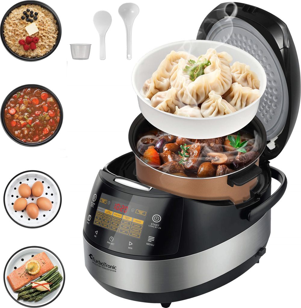 TurboTronic Multikocher DMC22 neues 2024 Modell 5L mit Produktbild 