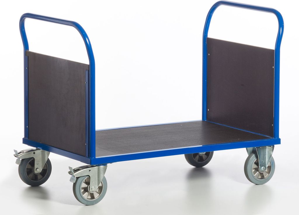 Rollcart schwerer Doppel-Stirnwandwagen, Ladefläche:1000x700 mm