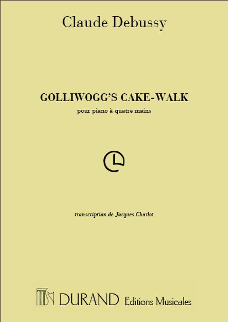 Golliwogg's Cake-Walk pour pianoà 4 mains