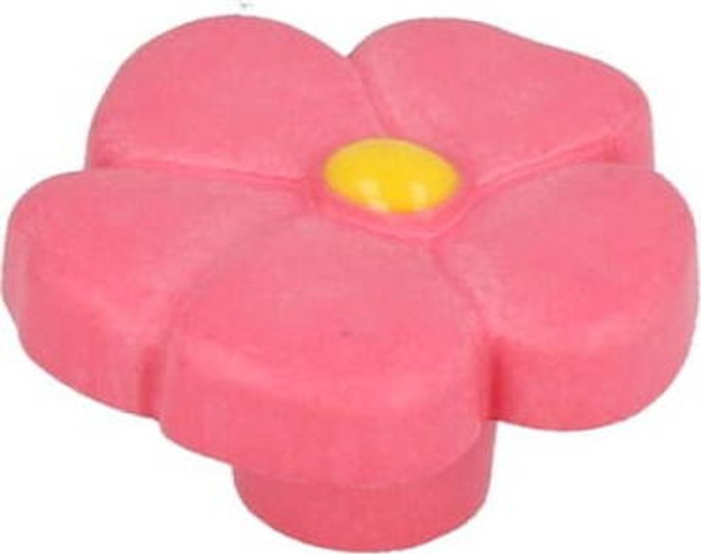 Möbelknopf Kindermöbelknopf Schrankknopf Modell Rosa Blume Kommodenknopf