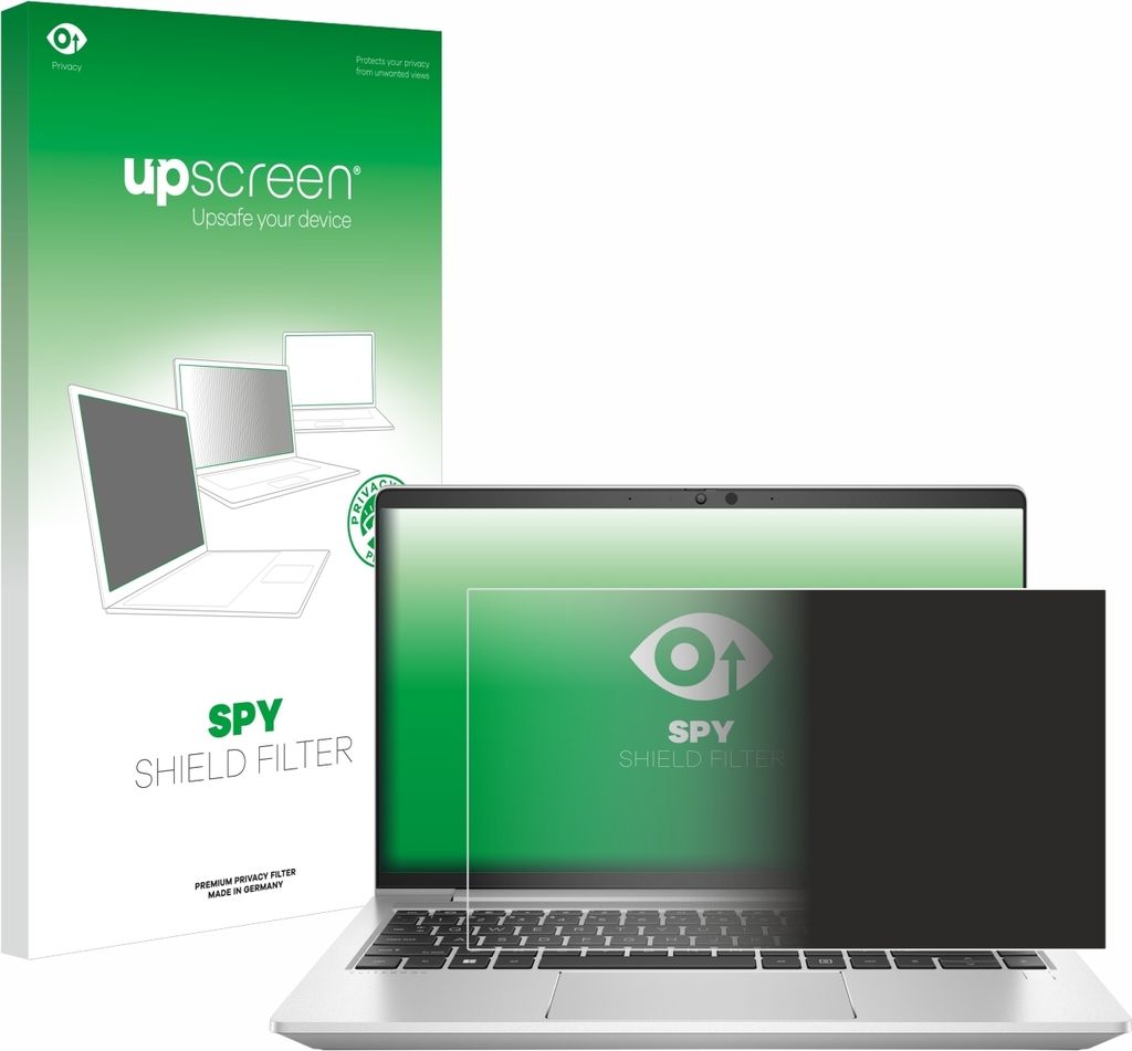 upscreen Blickschutzfilter für HP EliteBook 645 G9 Anti-Spy Privacy Filter Sichtschutz Blaulicht-Schutz