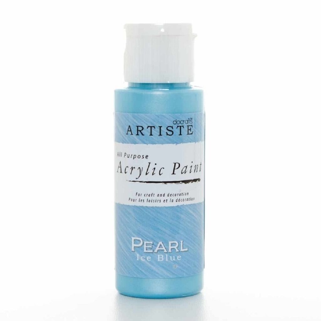 Acrylfarbe DOA 763003 59 ml - Perleisblau