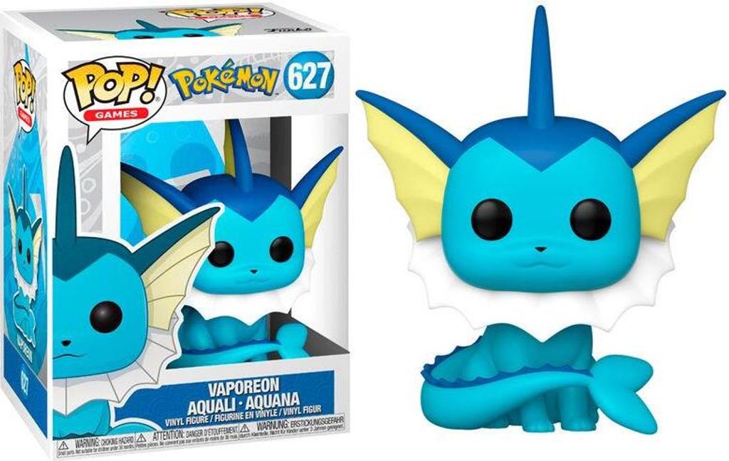 Funko Pop! Pokemon Vaporeon - Oficjalna Figurka Winylowa Image du produit 