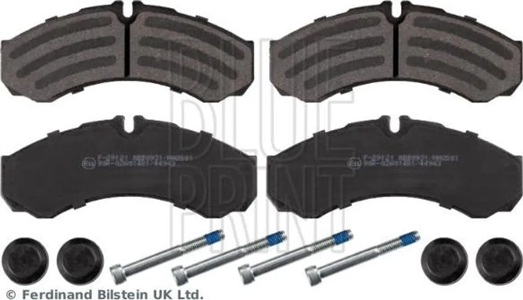 Plaquettes de Frein BLUE PRINT ADN142153 pour Daily - Réf OE 002995633