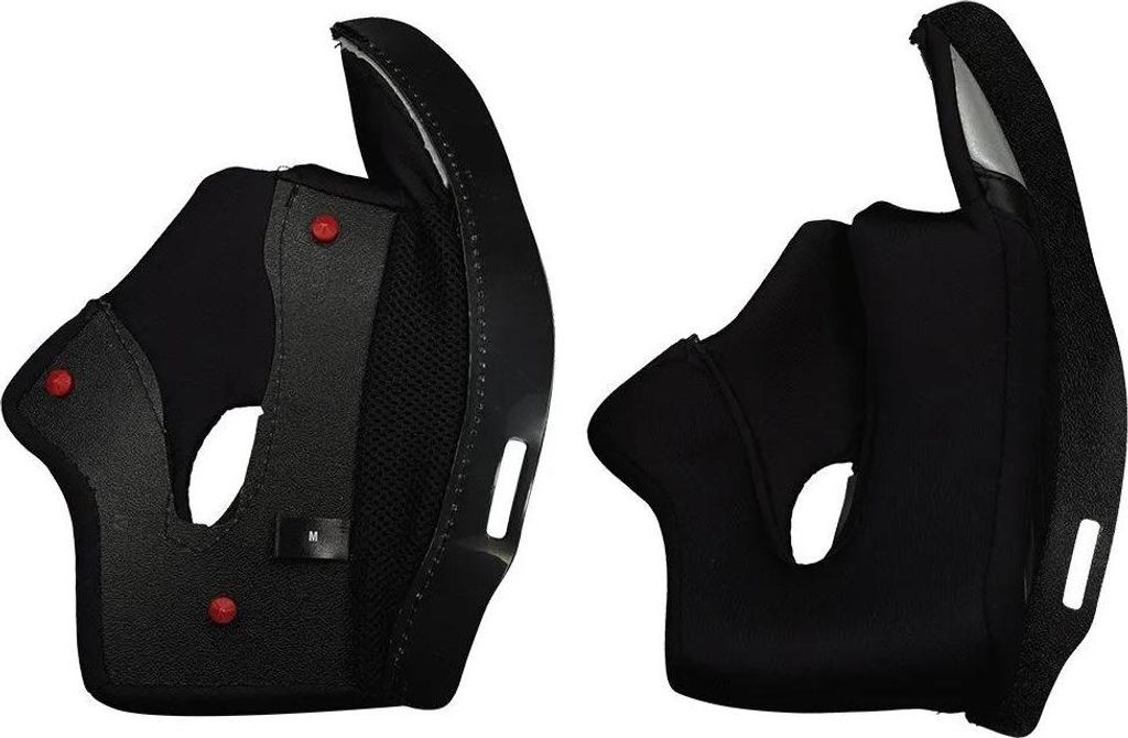 Scorpion Covert Fx Wangenpolster Schwarz L Schwarz L