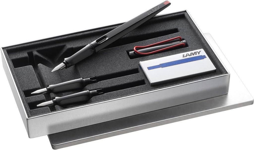 LAMY Füllhalter joy black - Federstärke Set - 15 Set black Produktbild 