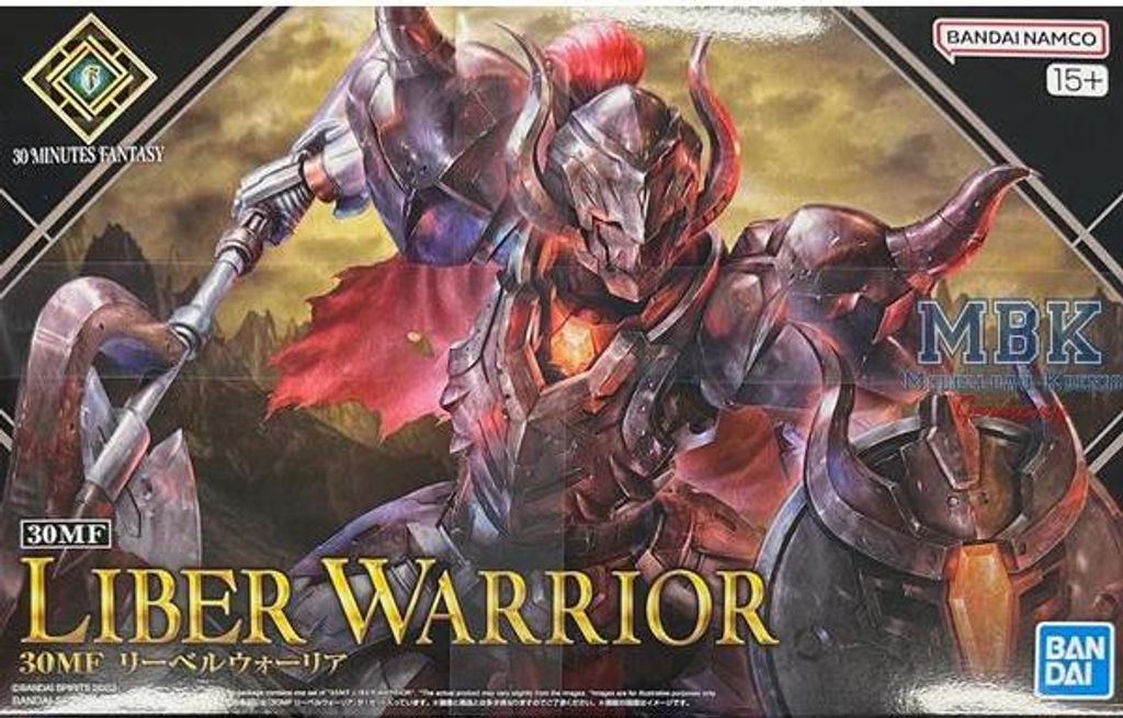 BANDAI BAN5067459 NG 30MF Liber Warrior 14 cm Produktbild 