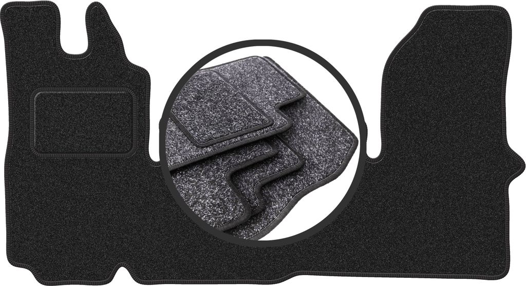 ANTHRA Autofußmatten für: Renault Master II Lieferwagen (2003-2010)