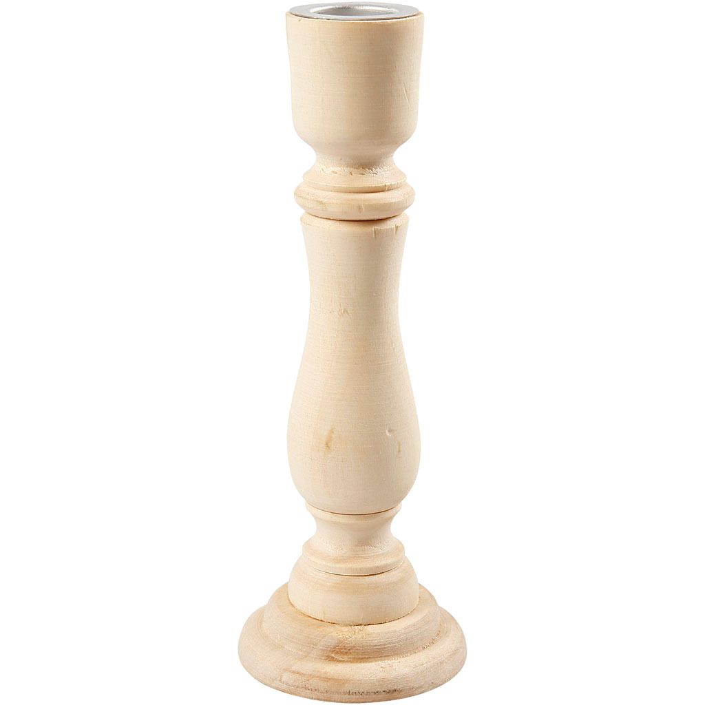 Kreativfirma Kandelaar Wood, 16,5 cm