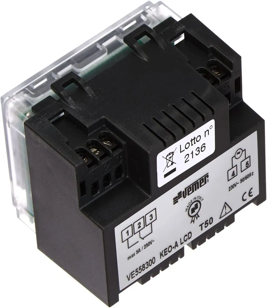 Thermostat Vemer VE558300 Programmable avec Fonction Antigel Murale - 2