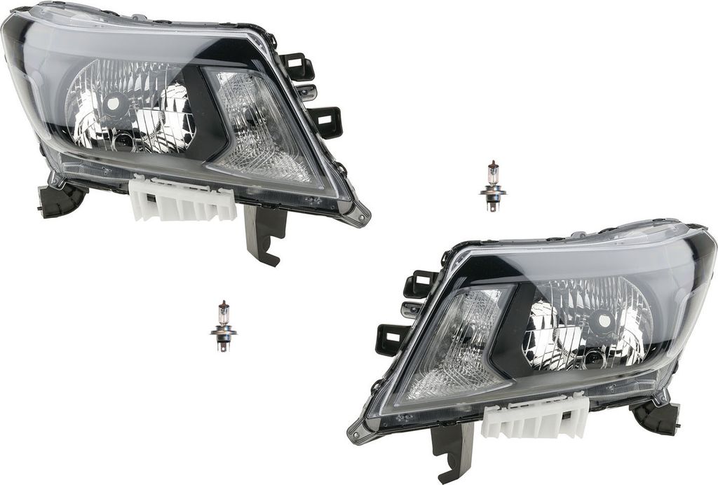 Johns, Scheinwerfer Halogen passend für Nissan Navara D40 15- mit H4 Set Links Rechtsw. 260604KUOB 260104KUOB