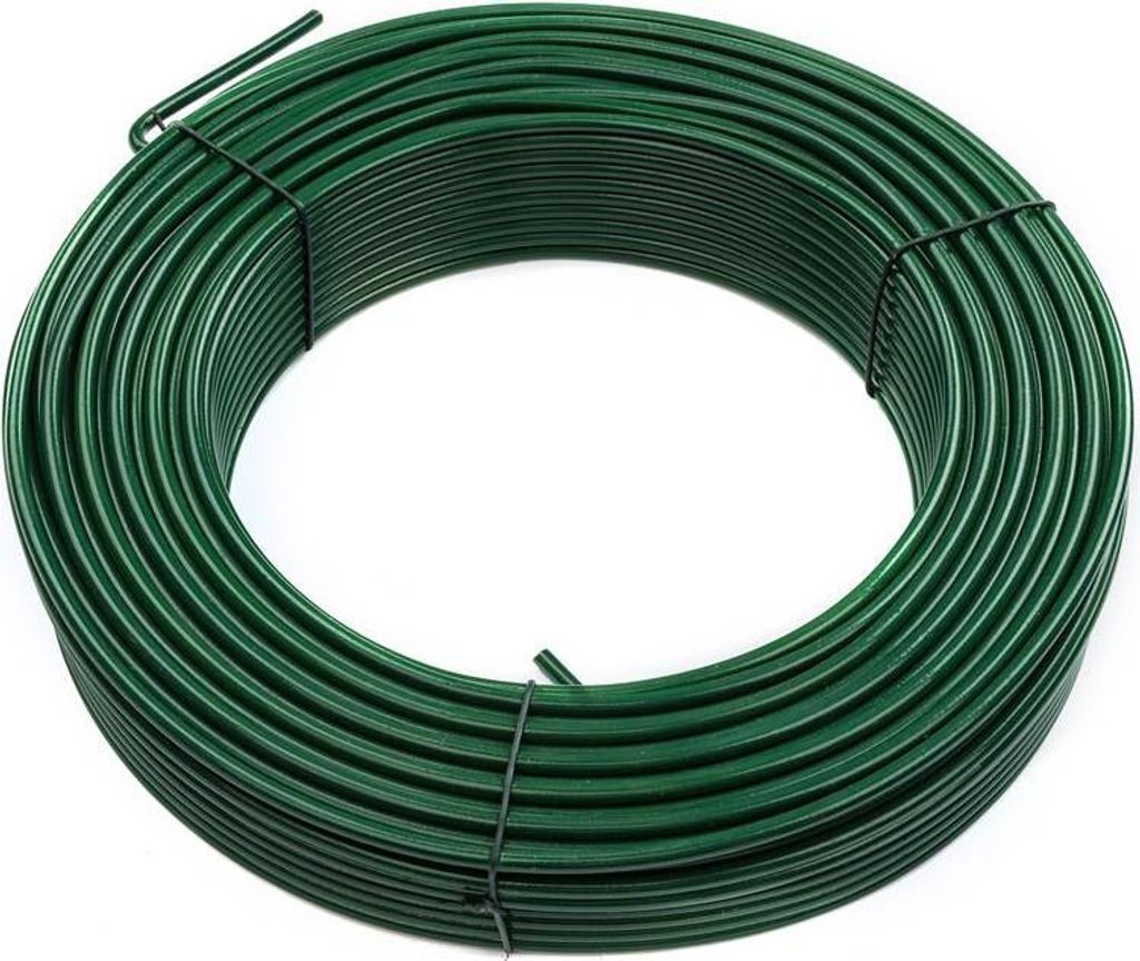 Spanndraht Draht Zaun 55 m Länge Gartenzaun 3,8 mm verzinkt Produktbild 