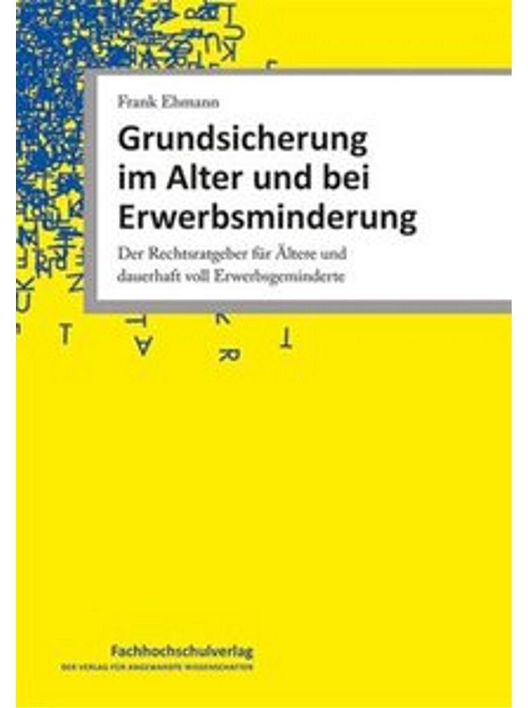 Grundsicherung im Alter und bei Erwerbsminderung