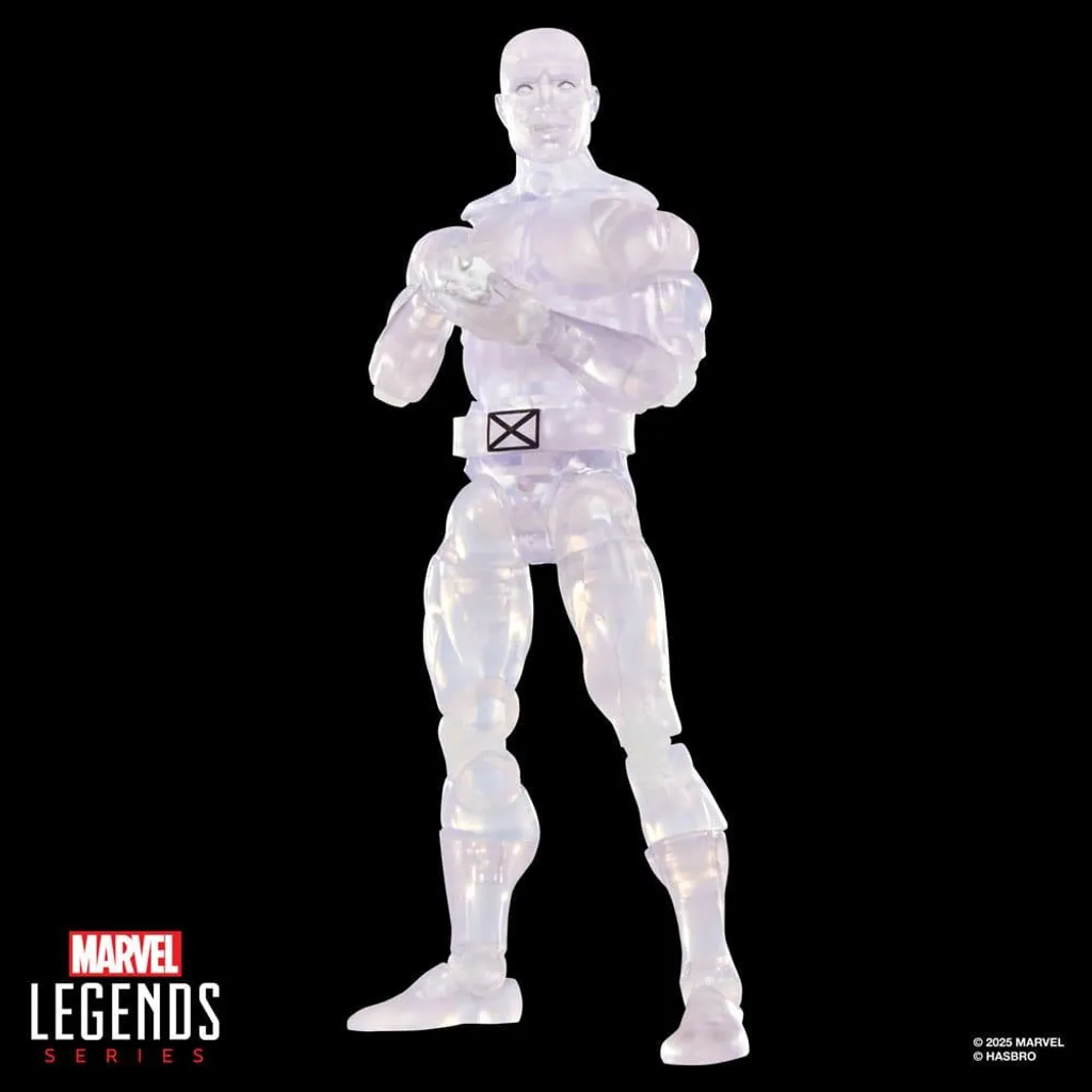 Figurine Iceman Marvel Legends Secret Wars de Collection en Blanc
