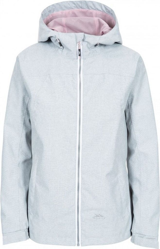 Trespass Damen Outdoorjacke Virtual mit Kapuze, wasserfest TP4972 (XL) (Grau meliert)