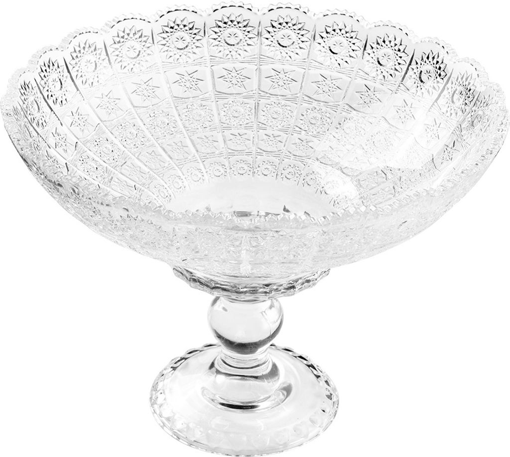 Clayre & Eef Maßstab Ø 32x21 cm Transparant Glas