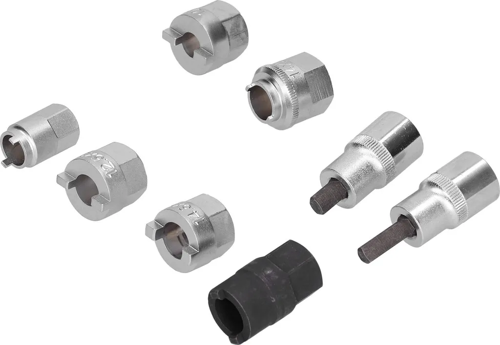 Jeu de 8 outils démonte-écrou de jambe de force pour suspension auto