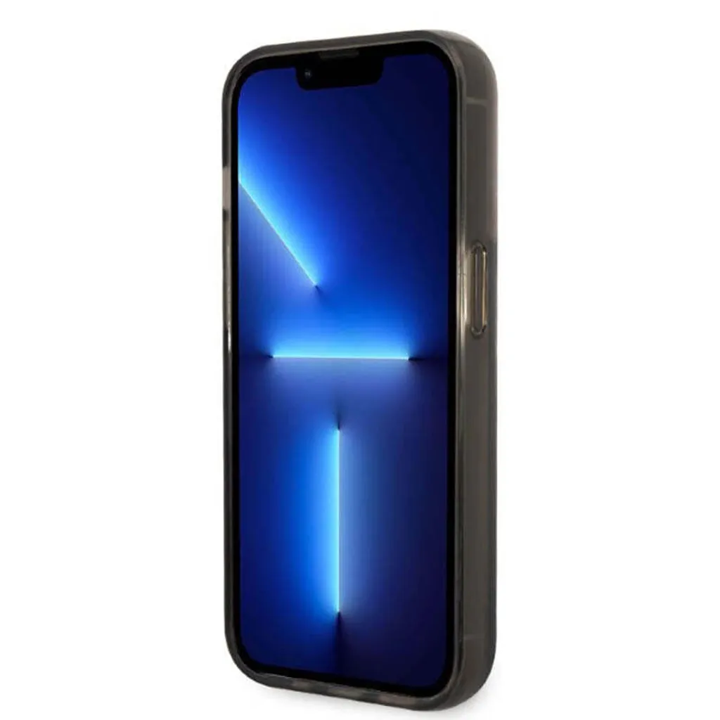 Custodia Rigida iPhone 14 Pro Max Karl Lagerfeld Nero Glitter Originale - 5