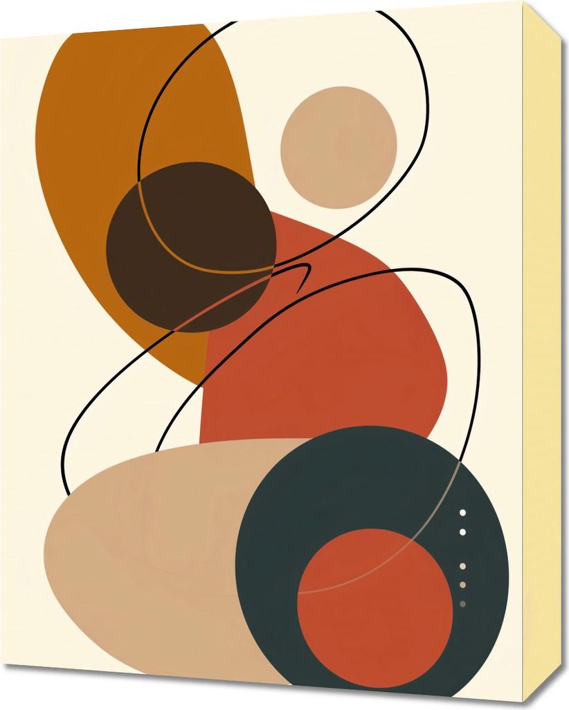 Bild 40x50cm Geometrie der Harmonie