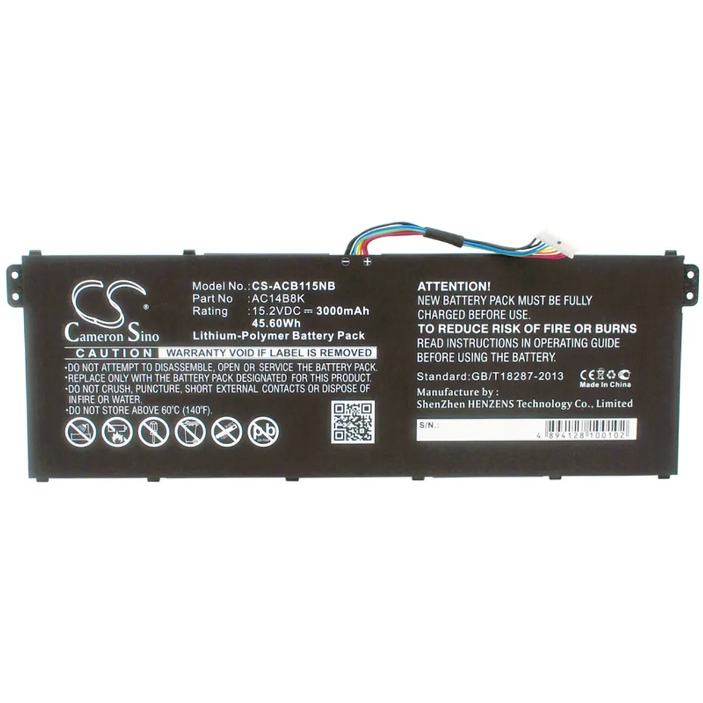 Batteria Nuova Acer Aspire E3-111 - Libera il tuo Notebook dai Cavi - 2
