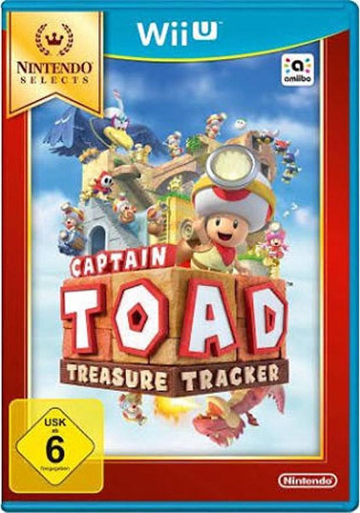 Captain Toad Treausre Tracker Nintendo Wii U Videospiel USK 6