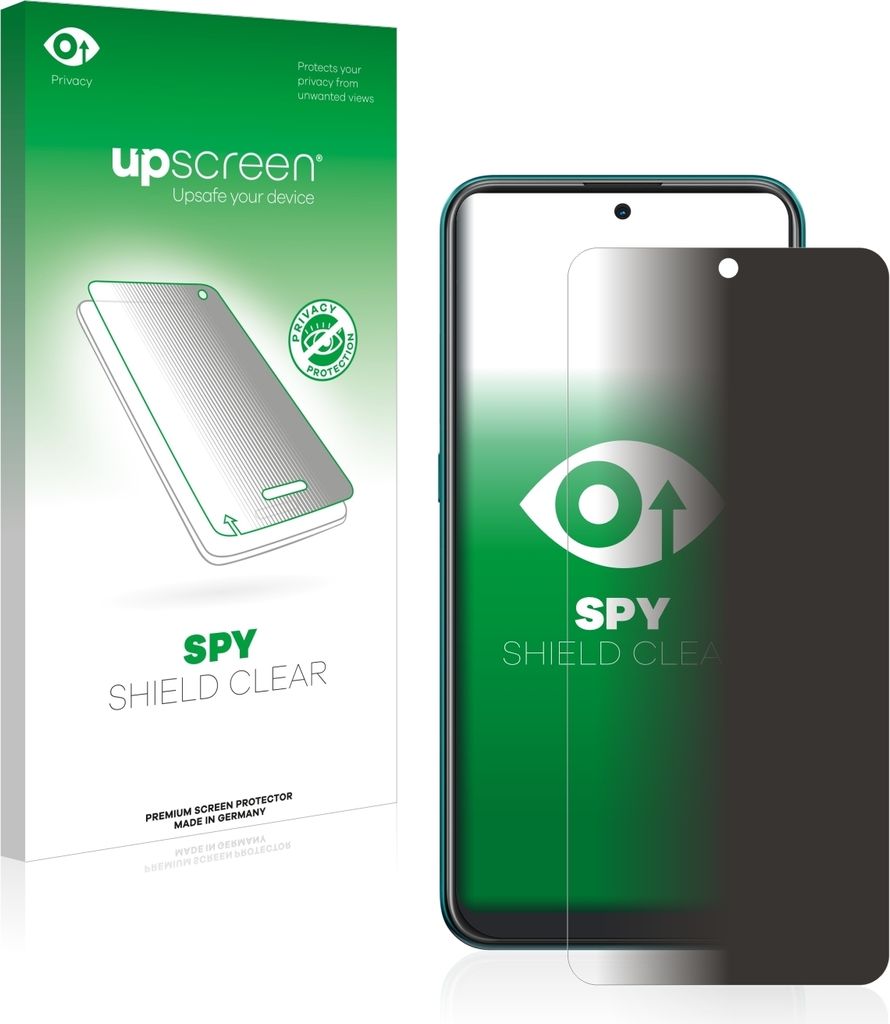 Für Nokia X20 Sichtschutzfolie Schutzfolie upscreen Anti-Spy Privacy Sichtschutz Blickschutz Display Schutz Folie Blaulichtfilter