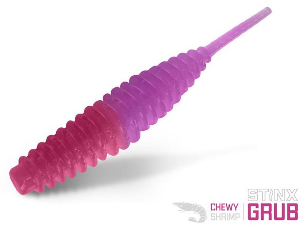 DELPHIN B! StinxGRUB Shrimp, Gummiköder, 4cm, CHEWY, 20 Stk, 101003011