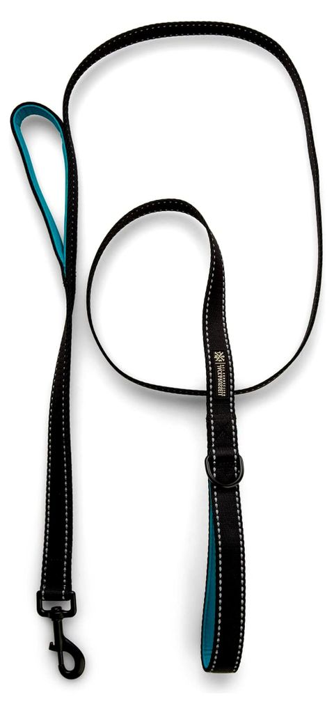 Hundeleine Rocky - Sportleine aus hochwertiger Zugleine mit Bolzenkarabiner - Leine mit Soft-Grip Handschlaufe - verschiedene Farben inkl. Jutebeut...