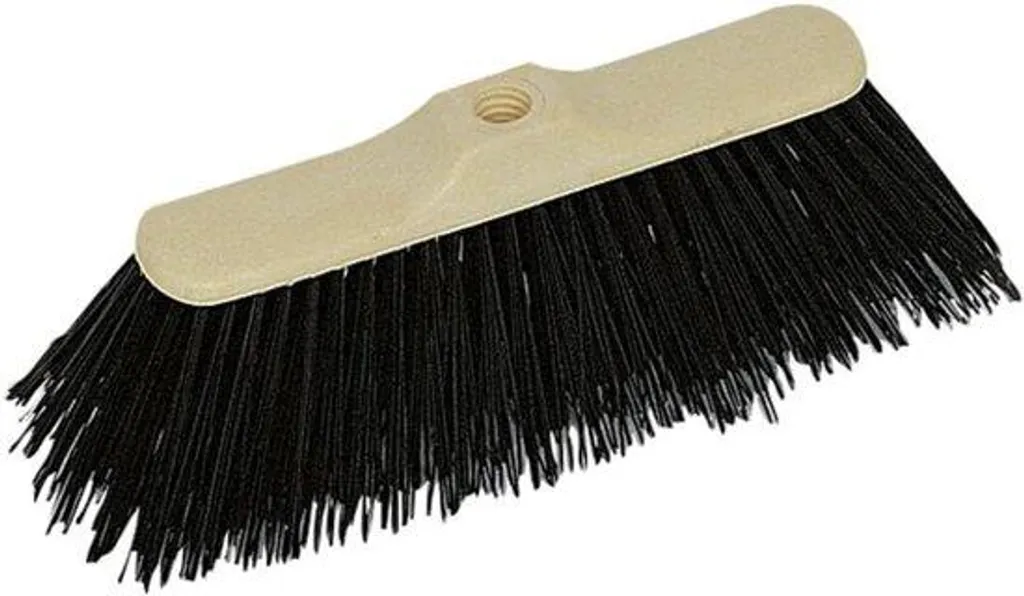 Balayette de ménage 28 cm en PVC souple pour poussière et débris divers