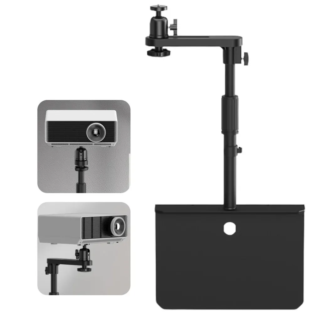 Support Projecteur Stable sans Perçage - Solution Gain de Place Table - 15