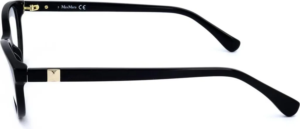 Monture Max Mara MM5025-001 Noire - Lunettes Acétate Taille 54
