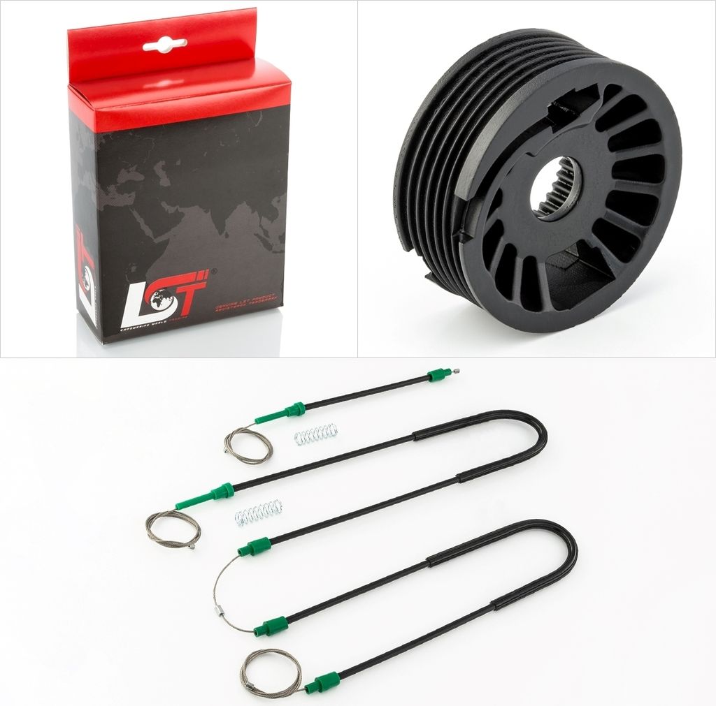 Fensterheber Reparatursatz vorne links + rechts für PEUGEOT 206 CC CABRIO 2D