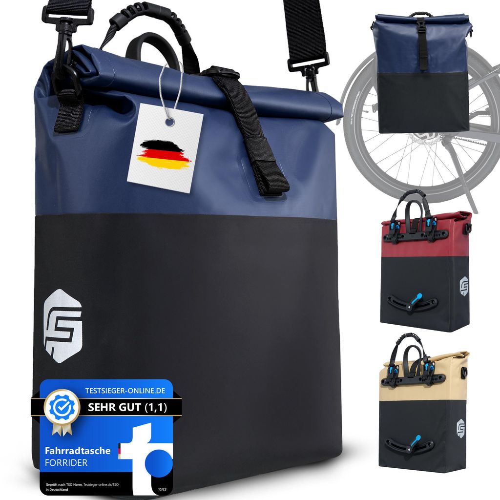 Forrider Basic Explorer Gepäckträgertasche - Fahrradtasche Produktbild 