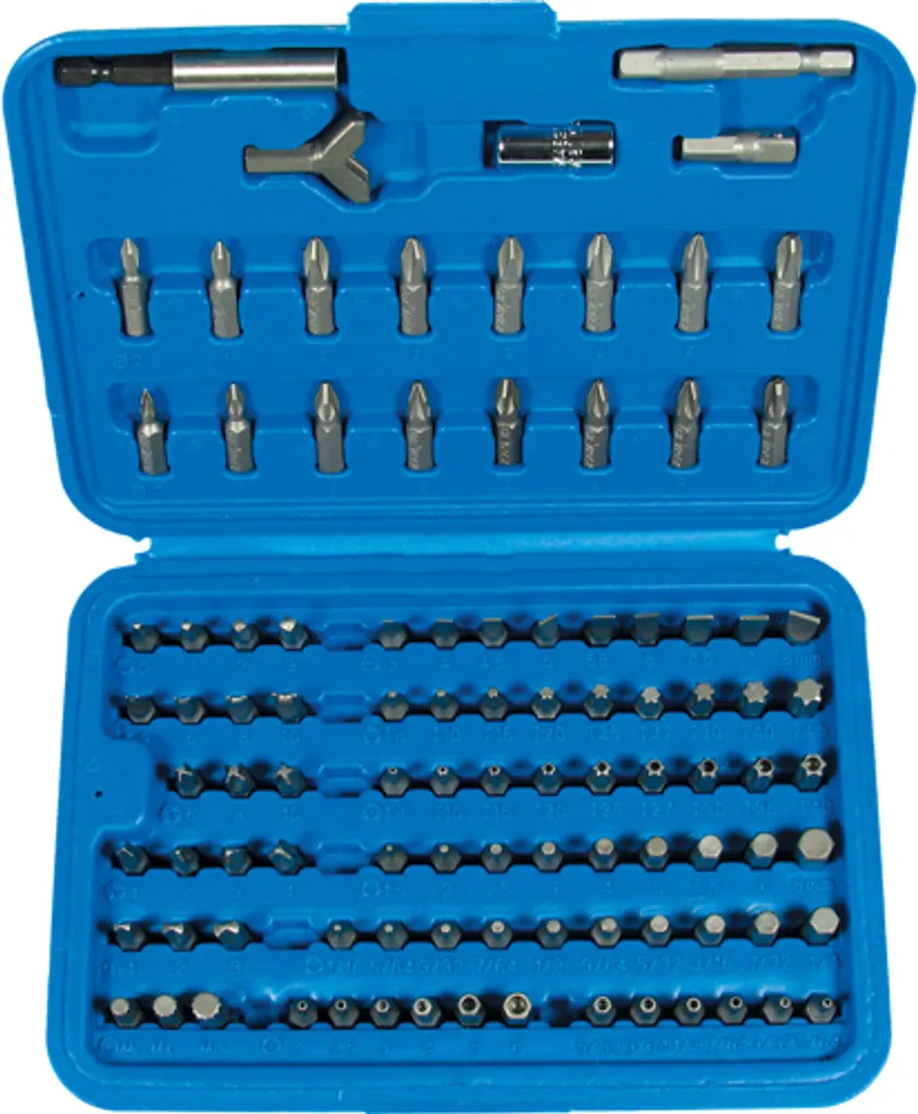 Finissez-en avec les vis bloquées grâce au coffret d'embouts Torx 100 pcs