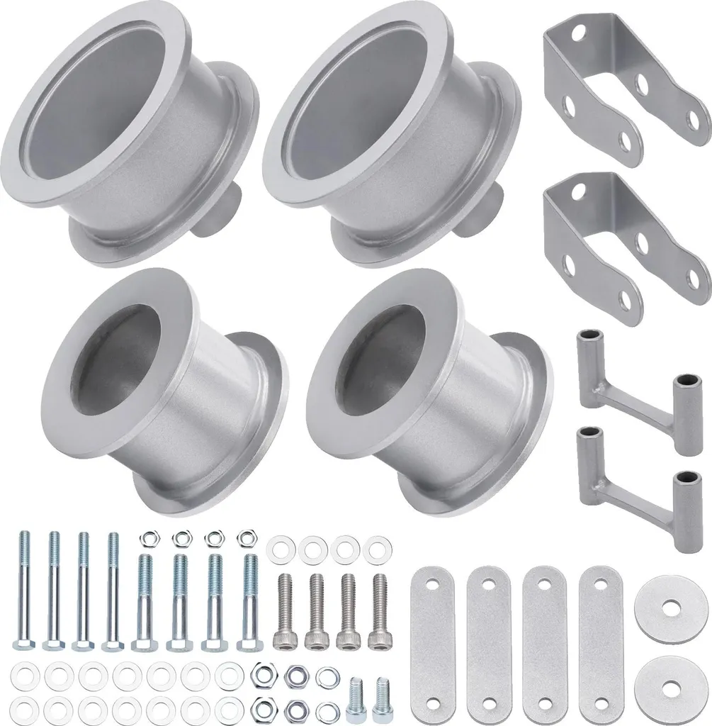 Kit de levage en acier au carbone et garde au sol 33" pour Jeep